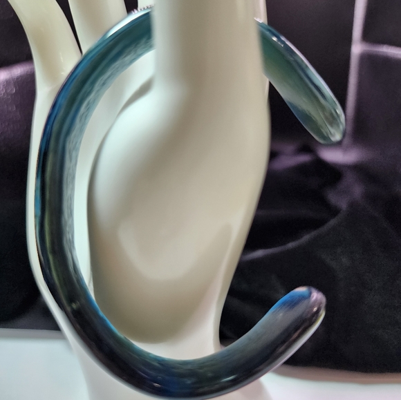 Stained Glass Mystic Night Cuff Fused Bracelet - Picture 4 of 9